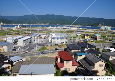 Ofunato about one and a half years after the Great East Japan Earthquake 75450362