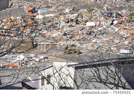 Self-Defense Forces active in the Great East Japan Earthquake 75450501