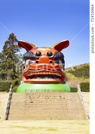 Hill Hitachi Fudoki, the best lion head in Japan 75450964