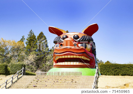 Hill Hitachi Fudoki, the best lion head in Japan 75450965