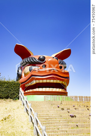 Hill Hitachi Fudoki, the best lion head in Japan 75450967