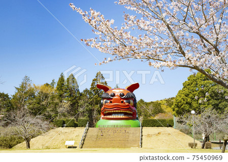 Hill Hitachi Fudoki, the best lion head in Japan 75450969