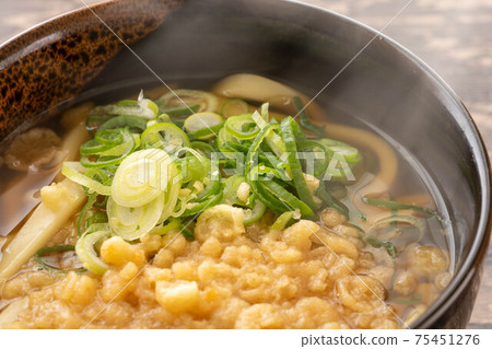 Tanuki udon for lunch 75451276