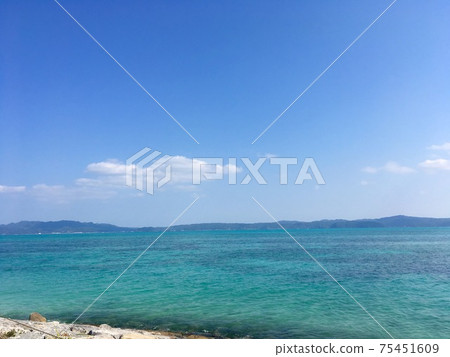 沖繩的海洋Kerali島 75451609