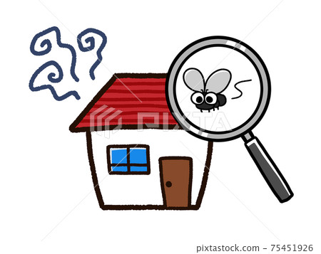 House with flies Unsanitary environment House with flies Unsanitary environment 75451926