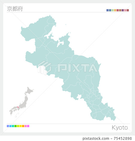 Kyoto map (Kyoto) 75452898