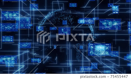 Network image digital transformation Network image digital transformation 75455447