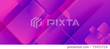 Square shapes composition geometric abstract background. 3D shadow effects and fluid gradients. Modern overlapping forms Square shapes composition geometric abstract background. 3D shadow effects and fluid gradients. Modern overlapping forms 75455729