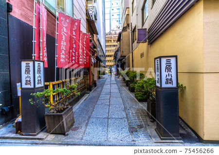 中央區三原胡同=銀座等日本東京城市景觀 75456266