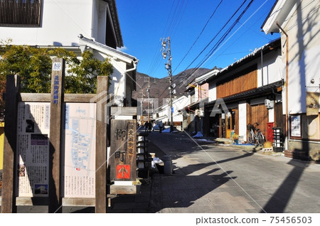 Ueda City, Nagano Prefecture Former Northern Highway Yanagimachi Townscape and Tourist Information Board Ueda City, Nagano Prefecture Former Northern Highway Yanagimachi Townscape and Tourist Information Board 75456503