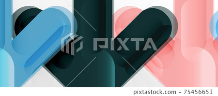 Abstract glossy crosses background for business or technology presentations, internet posters or web brochure covers Abstract glossy crosses background for business or technology presentations, internet posters or web brochure covers 75456651