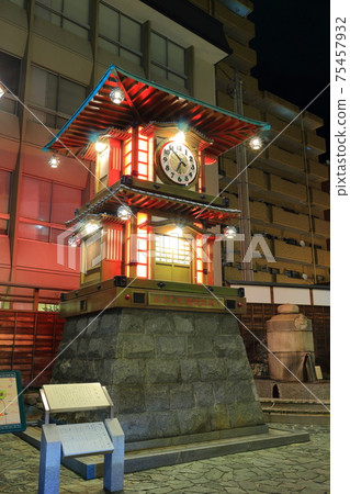 [愛媛縣] Botchan Karakuri Clock（Dogo Onsen）的夜景 75457932