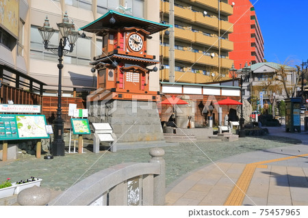 [愛媛縣] Botchan Karakuri時鐘和足浴盆 75457965