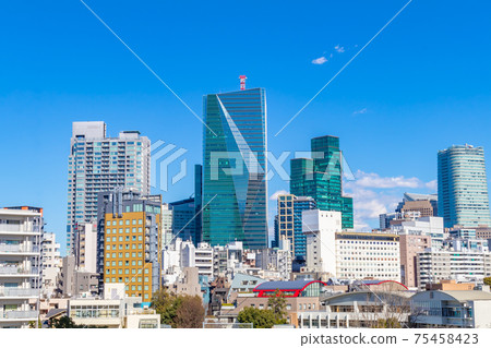 Cityscape around Roppongi 75458423