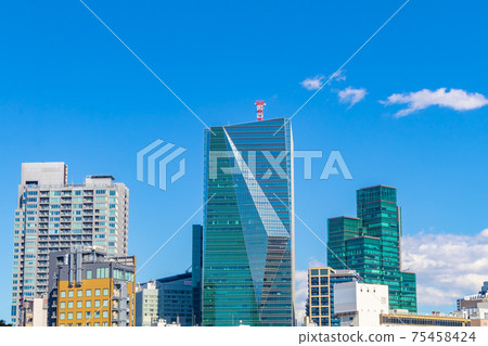 Cityscape around Roppongi 75458424