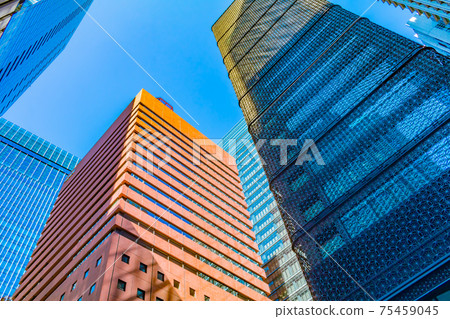 東京大手町周圍的城市景觀 東京大手町周圍的城市景觀 75459045
