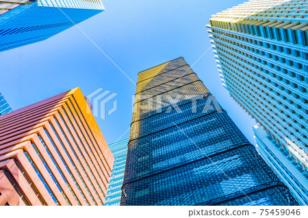 東京大手町周圍的城市景觀 東京大手町周圍的城市景觀 75459046