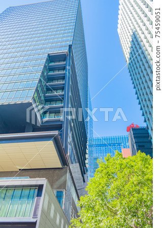 東京大手町周圍的城市景觀 東京大手町周圍的城市景觀 75459051