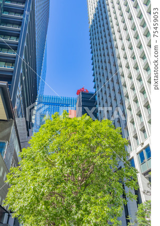 東京大手町周圍的城市景觀 東京大手町周圍的城市景觀 75459053