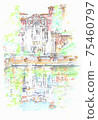 World heritage cityscape, Italy, Villa Este 75460797