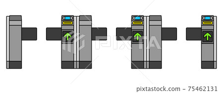 Automatic ticket gate 75462131