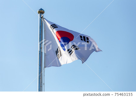 korean flag korean flag 75463155