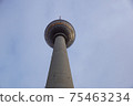 The TV Tower located on the Alexanderplatz in Berlin, Germany 75463234
