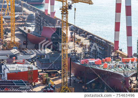 Large shipyard Large shipyard 75463496