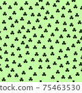 Shamrock pattern. Seamless vector 75463530
