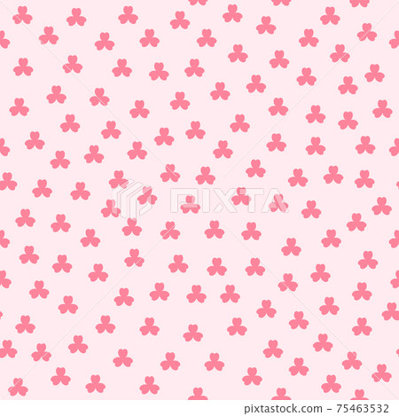 Shamrock pattern. Seamless vector background 75463532