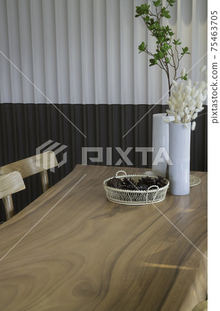 Cozy style coffee shop interior 75463705
