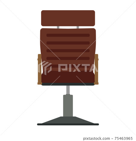 Barber chair vector illustration icon design equipment salon. Hairdresser barber chair vintage seat haircut element symbol isolated white. Fashion leather furniture classic professional accessory Barber chair vector illustration icon design equipment salon. Hairdresser barber chair vintage seat haircut element symbol isolated white. Fashion leather furniture classic professional accessory 75463965
