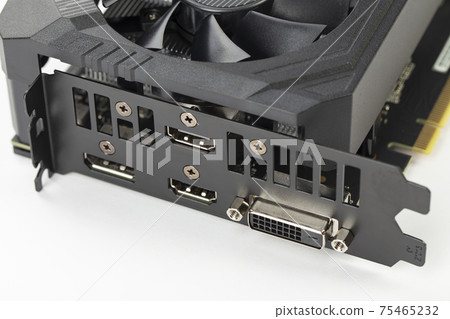 Computer graphics card, focus on the DVI, HDMI 75465232
