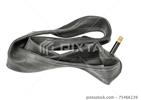 Camera bicycle after repair on a white background. 75466139