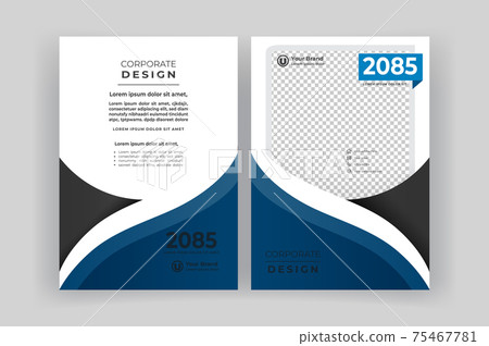 書籍封面，書籍封面，模板，小冊子。 75467781