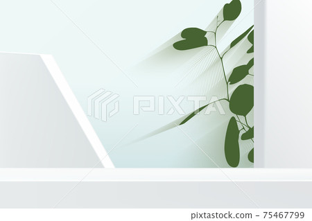 Podium for awards ceremony or product presentation. phase. Podium 75467799