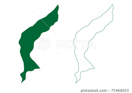 South Salmara district (Assam State, Republic of India) map vector illustration, scribble sketch South Salmara Mankachar map South Salmara district (Assam State, Republic of India) map vector illustration, scribble sketch South Salmara Mankachar map 75468053