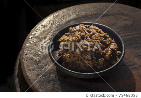 Korean traditional fermented food miso Korean traditional fermented food miso 75468058