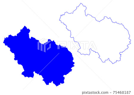 Frosinone province (Italy, Italian Republic, Lazio region) map vector illustration, scribble sketch Province of Frosinone map Frosinone province (Italy, Italian Republic, Lazio region) map vector illustration, scribble sketch Province of Frosinone map 75468187