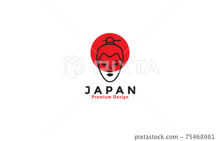 lines man head japan culture logo symbol vector icon illustration design lines man head japan culture logo symbol vector icon illustration design 75468981