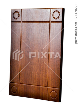 Decorative brown wooden kitchen cabinet door Decorative brown wooden kitchen cabinet door 75470220