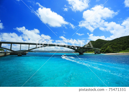 Okinawa Kerama Islands Aka Island Kerama Blue Beautiful Sea Okinawa Kerama Islands Aka Island Kerama Blue Beautiful Sea 75471331