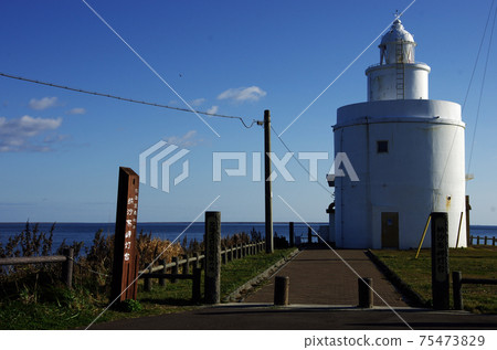 Cape Nosappu Lighthouse first built in Hokkaido 75473829