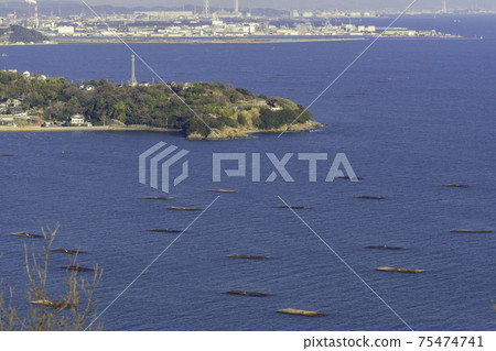 Murotsu Peninsula from Cape Manyo, Aioi City, Hyogo Prefecture 75474741