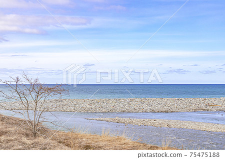 系魚川市早川市口附近的風景 75475188