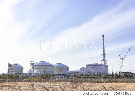 天然氣公司工廠直江LNG基地（新潟縣上越市）INPEX 75475995