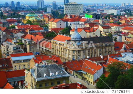 The streets of Zagreb 75476374