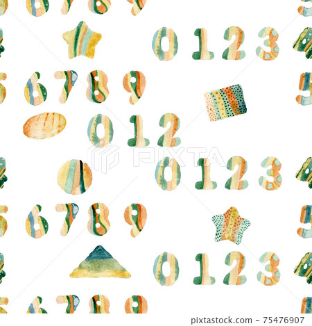 Background of numbers. from zero to nine. Numbers texture. Currency symbols. Numerology. Mathematical equations and formulas Background of numbers. from zero to nine. Numbers texture. Currency symbols. Numerology. Mathematical equations and formulas 75476907