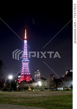 10 years after the Great East Japan Earthquake Tokyo Tower reconstruction support light up Special light up 10 years after the Great East Japan Earthquake Tokyo Tower reconstruction support light up Special light up 75477015