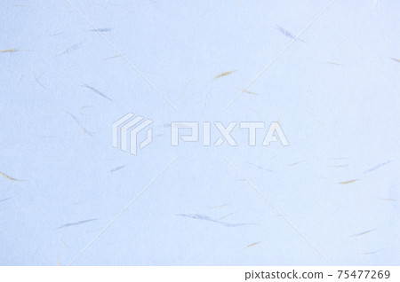 [Washi] Blue Unryu Japanese paper. Japanese tradition. 75477269